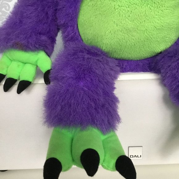 rare European vintage My Pet monster plush toy purple stuffed animal retro - Picture 6 of 12